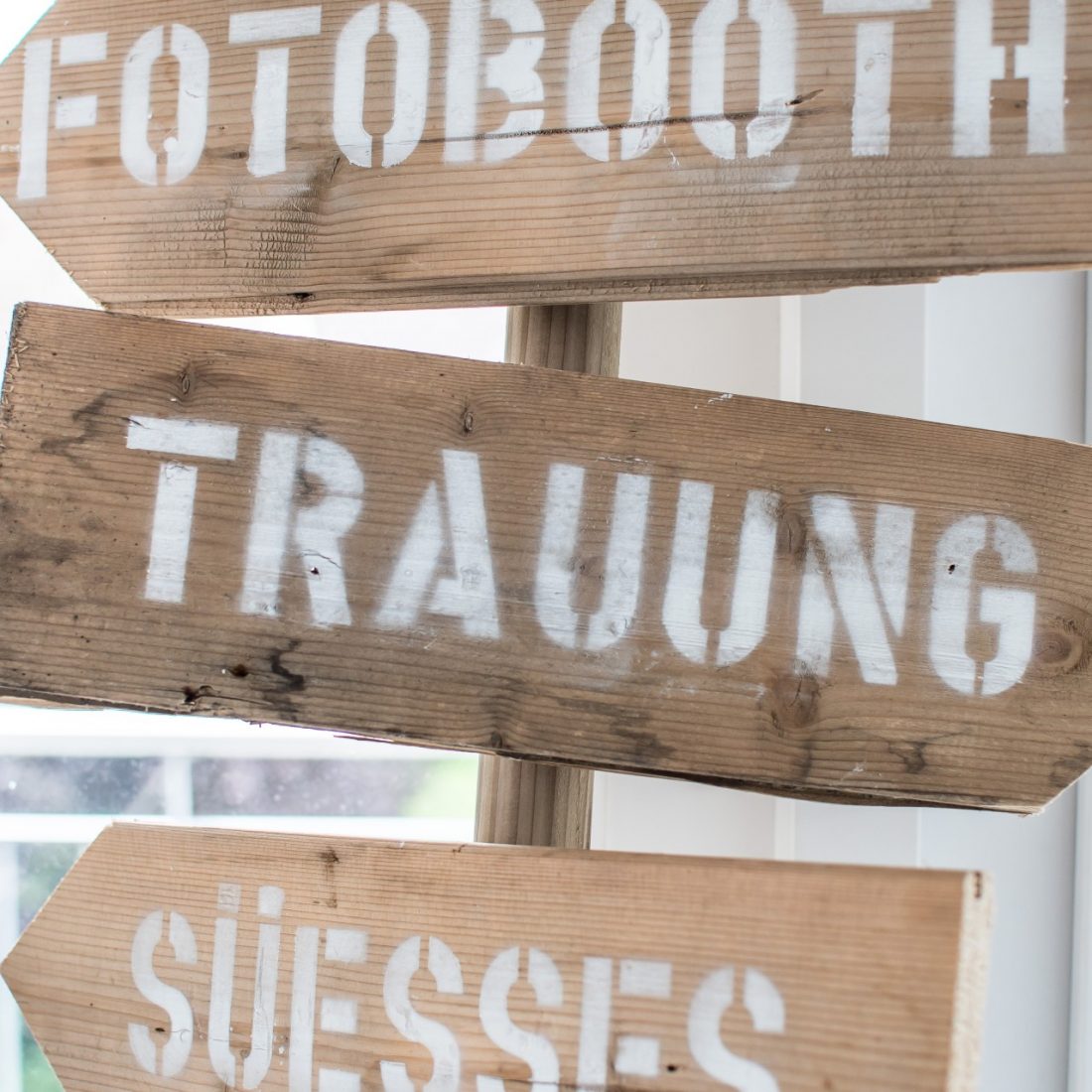 Hochzeit Wegweiser DIY (3 von 5) ⋆ LittleCITY.ch Schweizer Reiseblog