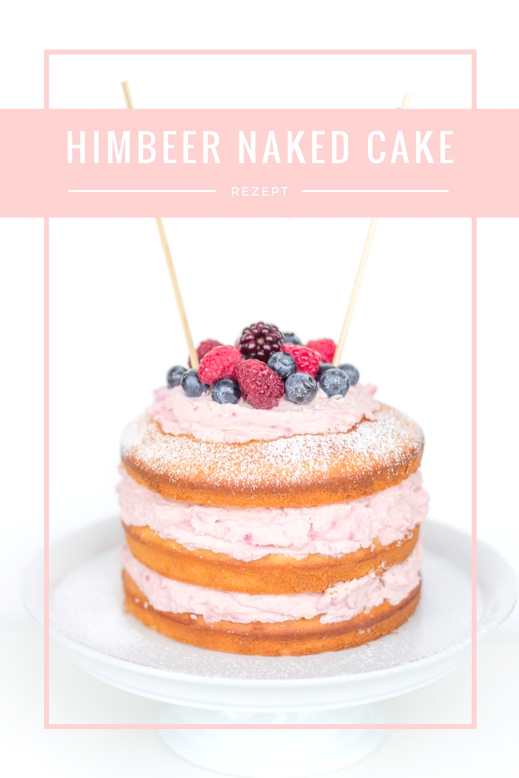 Naked Cake Himbeer Mascarpone Füllung