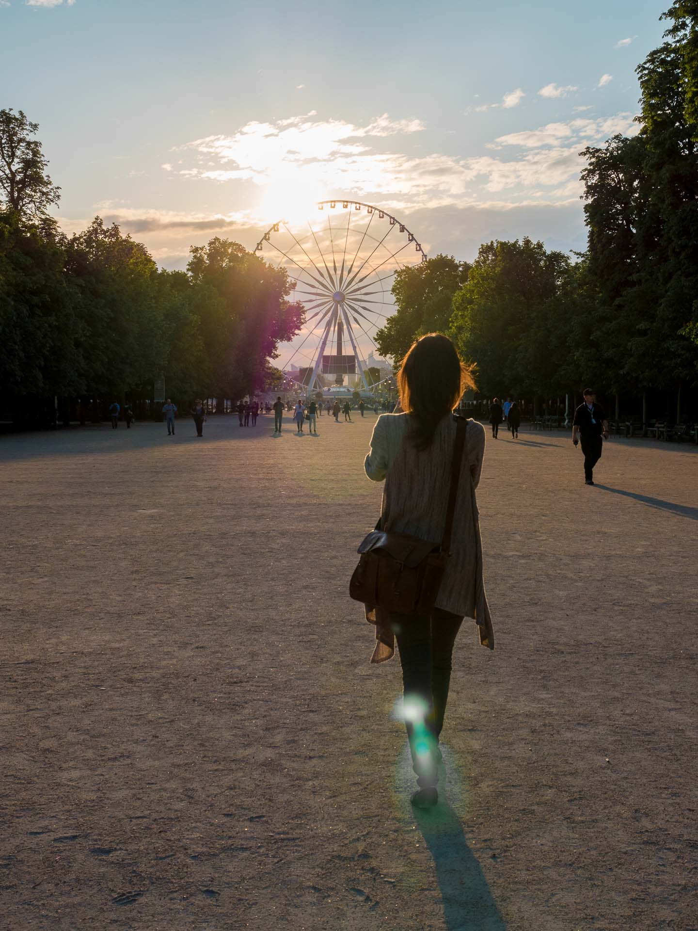 Paris Jardin des Tuileries Riesenrad-1