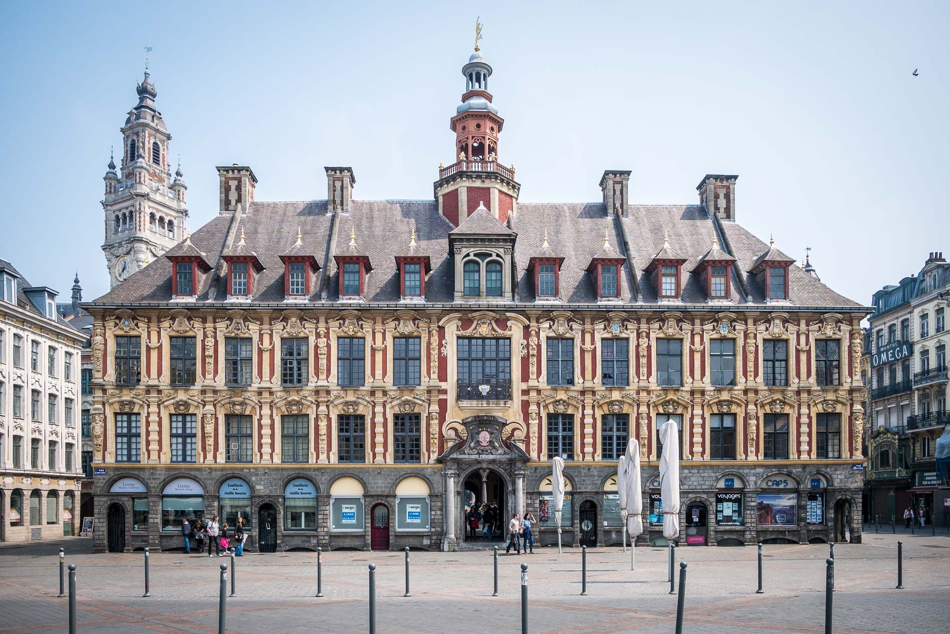 Lille Sehenswürdigkeiten Alte Börse Lille Frankreich