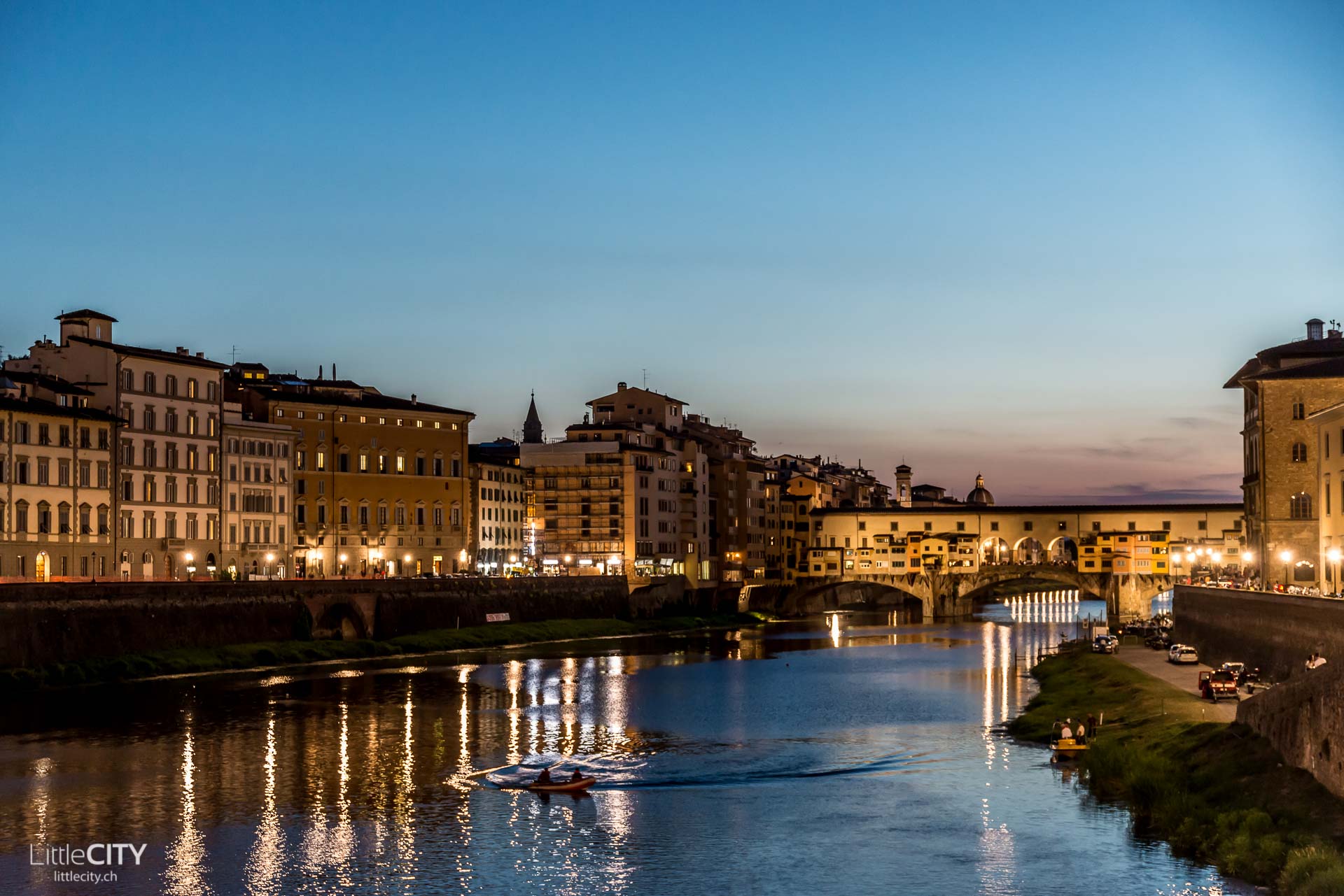 Florenz Reisetipp Ponte Vecchio in der Nacht