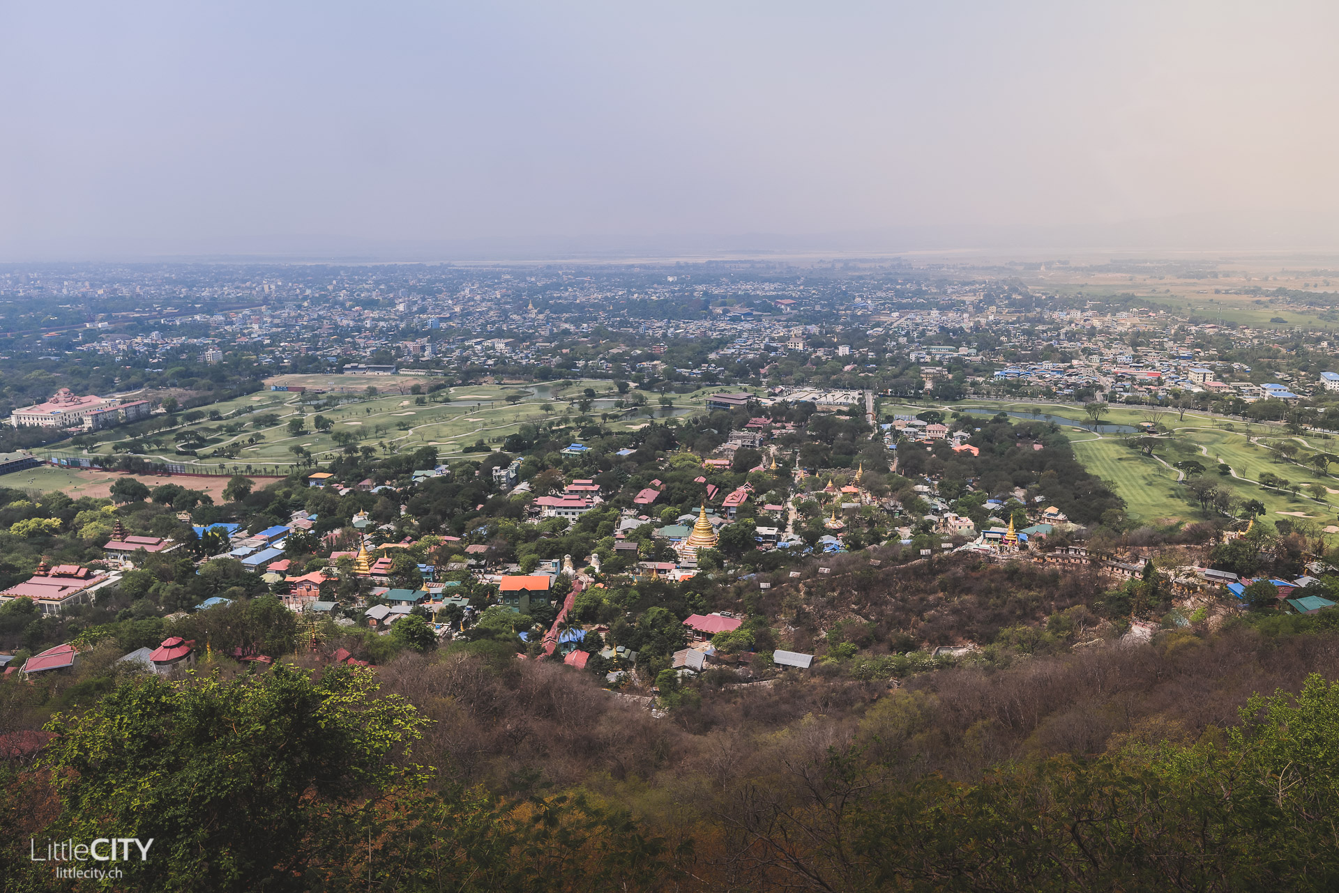 Mandalay Hill Aussicht