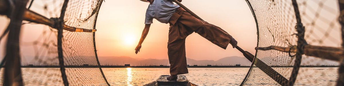 Myanmar Inle Lake Fishermen