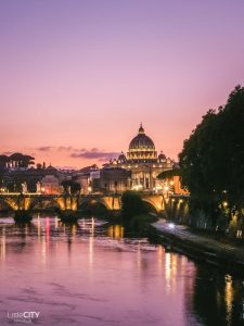 Ponte Umberto - Fotospot bei Sonnenuntergang Rom Insider Tipp