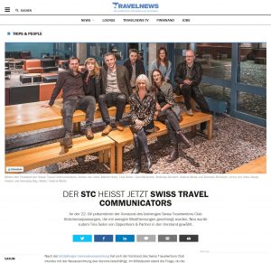Travelnews Swiss Travel Communicators