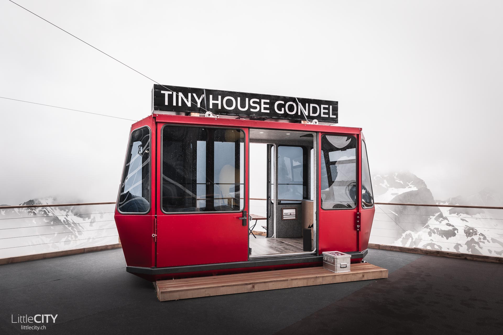 Tiny House Gondel by LittleCITY Piz Nair