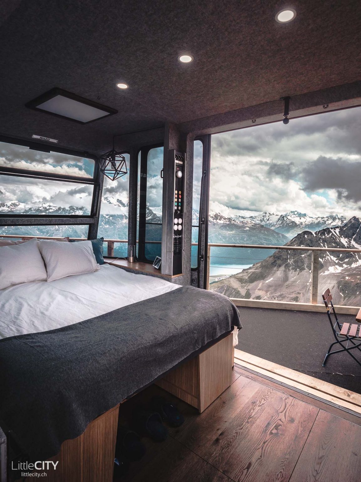 Tiny House Gondel Übernachtung Rückblick nach fast 3 Monaten Piz Nair