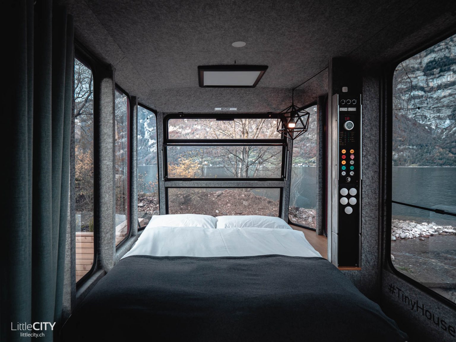 Tiny House Gondel am Walensee in Murg ist jetzt buchbar! ⋆ LittleCITY