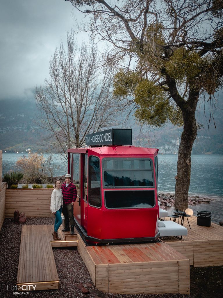 Tiny House Gondel am Walensee in Murg ist jetzt buchbar! ⋆ LittleCITY