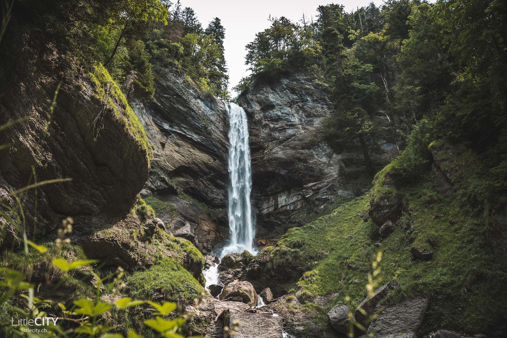 Berschnerfall Wasserfall Wanderung