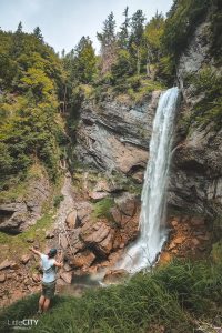 Berschnerfall Wasserfall Wanderung