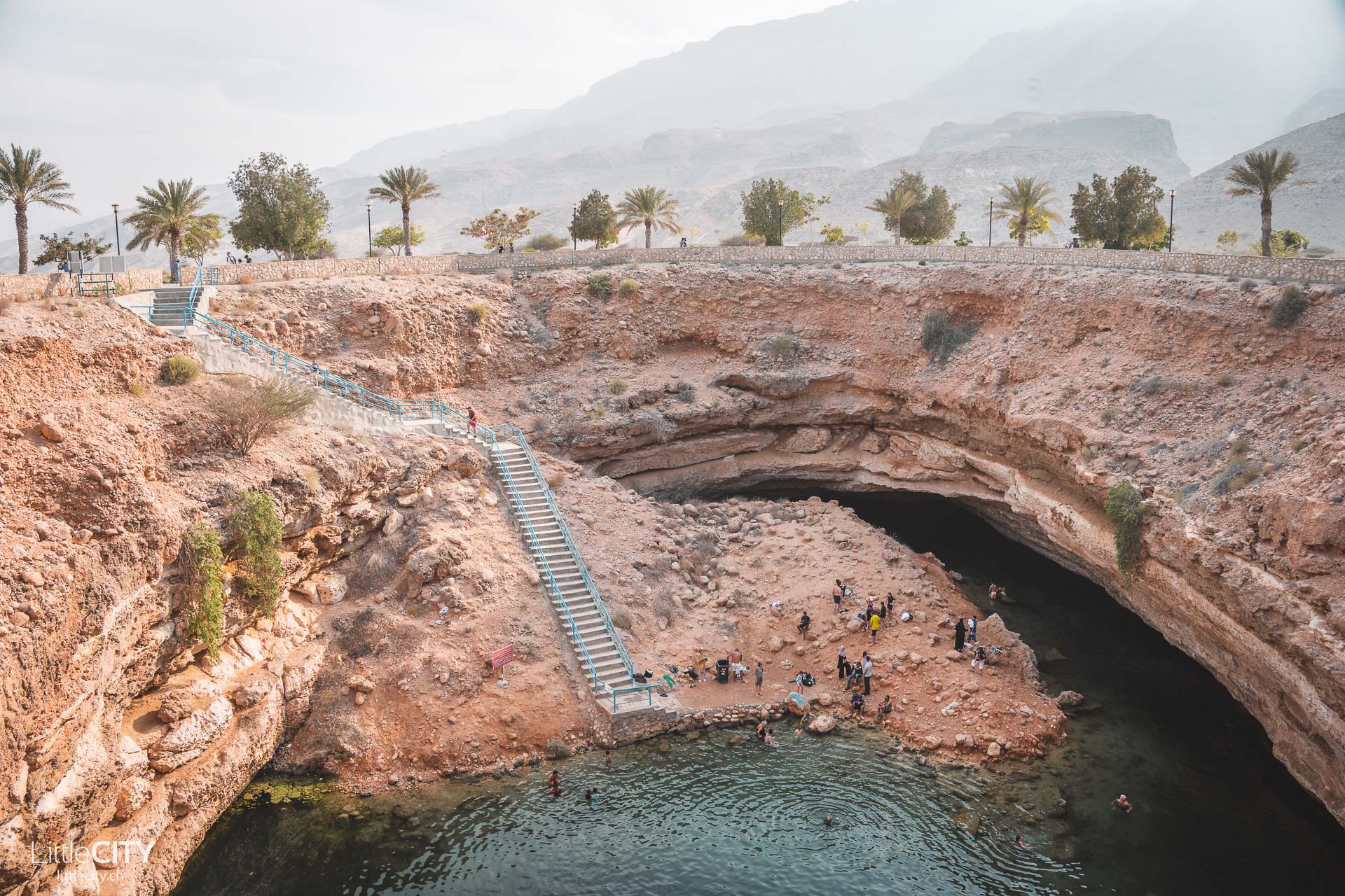 Bimah Sink Hole Oman