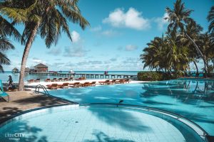Pool Club Med Malediven